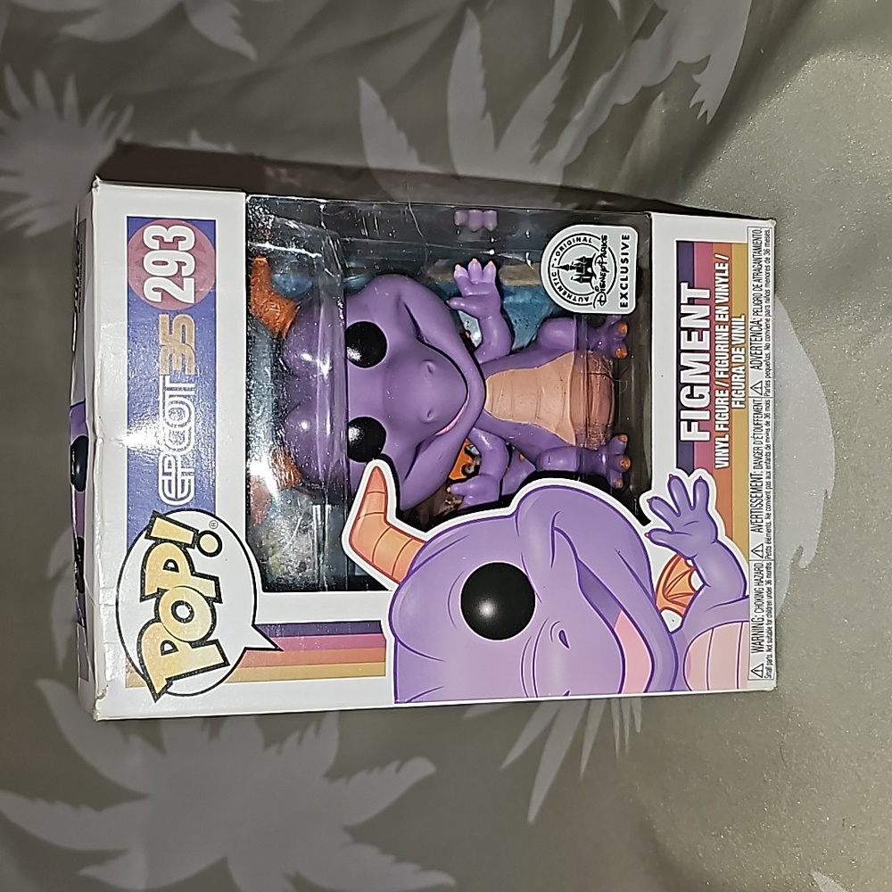 Epcot35 Funko Pop! Figment  Dragon #293 Disney Parks Vinyl Figure